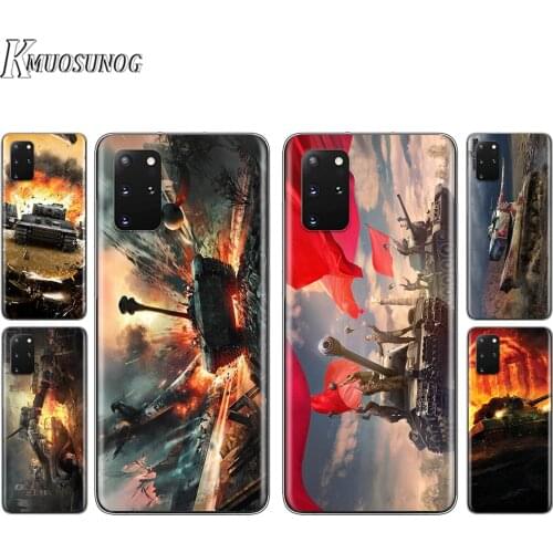 World Of Tanks For Samsung S20 FE A91 A81 A72 A71 A52 A51 A42 A41 A32 A31 A21 A12 Lite Transparent Phone Case