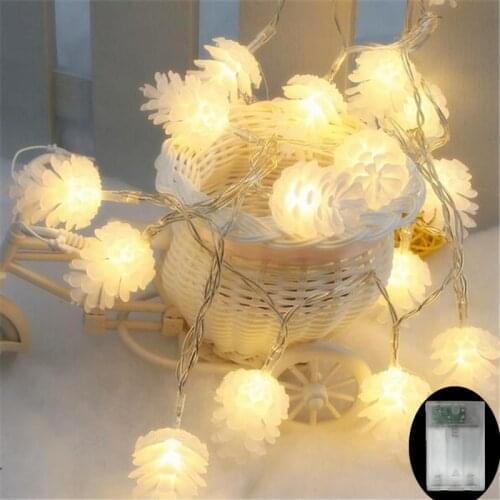 Christmas Tree Decor Christmas Ornaments 10/20 LED Christmas 2021 Garland Christmas Decorations for Home New Year Navidad