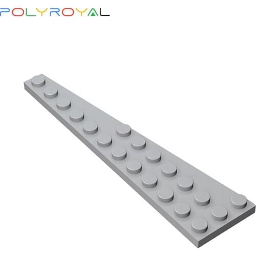 Building Blocks Technicalalal DIY 3x12 wedge plate (left) Technology Pieces MOC Creativity Educational toy for children 47398