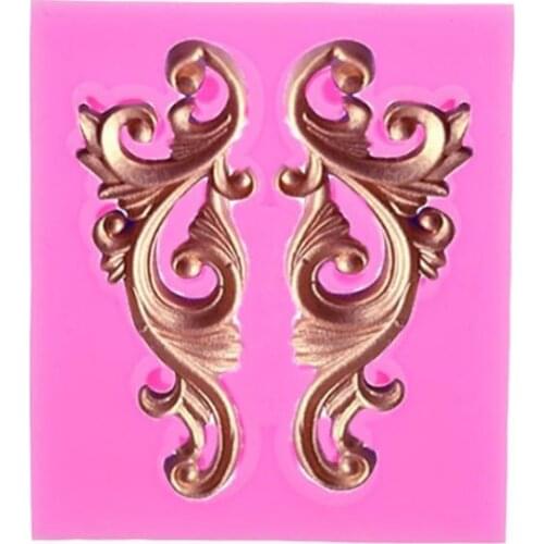 Leaf Flower Vine Lace Silicone Mold Fondant Cake Decorating Tools Kitchen Baking Molds Candy Chocolate Gumpaste Moulds