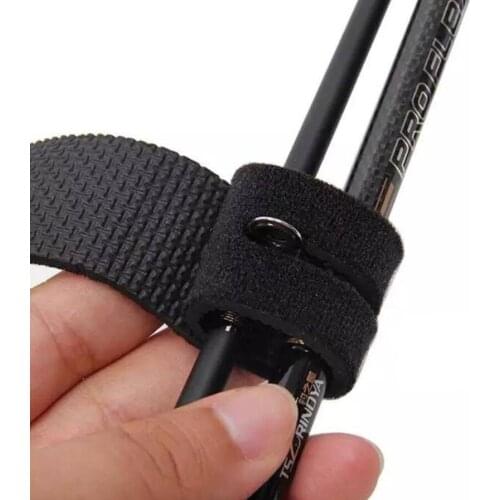 1 Pcs New Fishing Tools Rod Tie Strap Belt Tackle Elastic Wrap Band Pole Holder Accessories Diving Materials Non-slip Firm