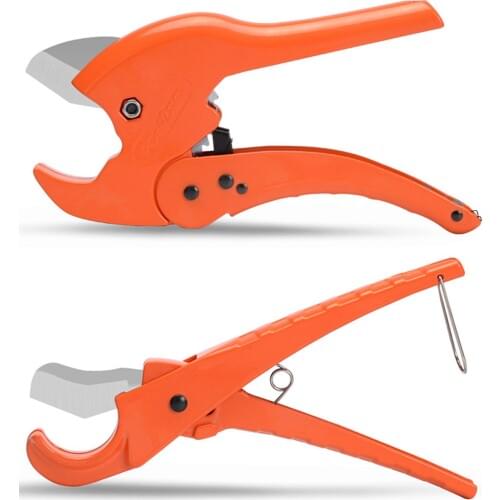 1Pc Ratchet-type Quick Pipe Cutter PVC PPR Plastic Hoses Tubes Cutter Shear Scissor Knife Home Industry Plumbing Tool