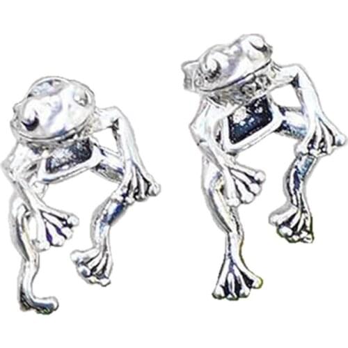 2021 New Large Retro Sexy Statement Retro Funny Frog Earrings for Women Girls 2020 trend