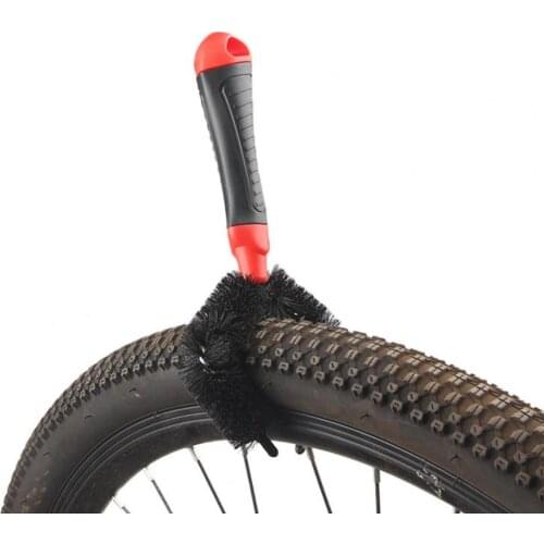 3Pcs/Set Motorcycle Bicycle Cleaner Mountain Bike Flywheel Cleaning Brush Bike Maintenance Repair Tool Bike Cleaning Set