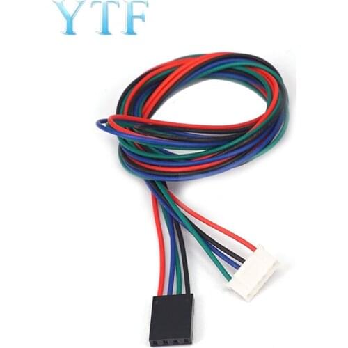 1M XH2.54 Terminal Motor Wire DuPont Head 3D Printer Accessory Stepper Motor Link Line 4Pin 6Pin