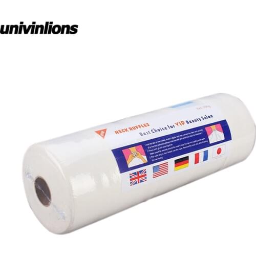 5 Rolls Disposable Neck Paper Facial Haircut Strip Barber Haircut Anti-Dust Paper Hairdressing Collar Accessory Neck Paper Roll