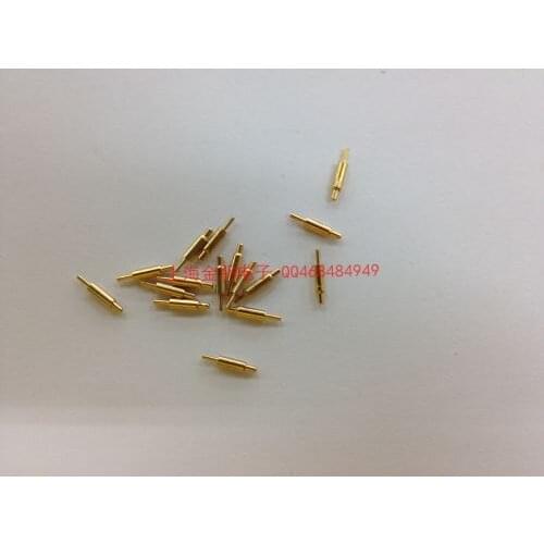 50pcs Gold-plated copper needles/battery charging thimble/Probes/spring pin/8mm