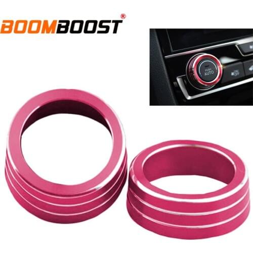 2pcs/set car styling Air Conditioning heat control Switch knob AC Knob For Honda Civic 2016-2017 ten generation