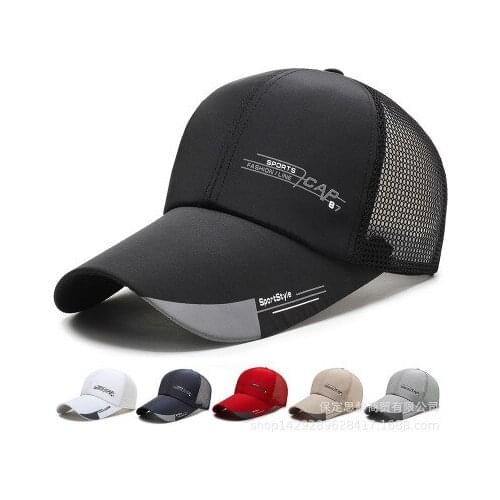 6 Colors Baseball Caps Men Womens Cap Male Snapback Hip Hop Hat Dad Hat Summer Breathable Mesh Gorras Unisex Streetwear Bone
