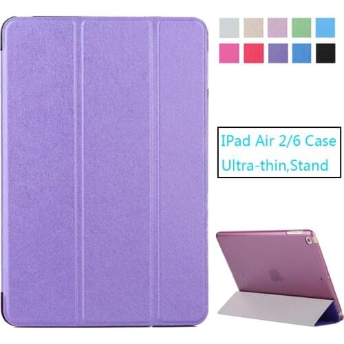 For Apple IPad Air 2 9.7 inch Case Ultra-Thin stand Pu Leather Cover For IPad Air2/6 cover Auto Wake Up Shell Capa