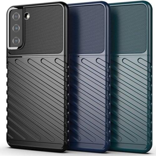 For Samsung Galaxy S21 Plus Case For Samsung A12 A32 A42 A52 A72 S21 Cover Shockproof Silicone Phone Bumper For Samsung S21 Plus