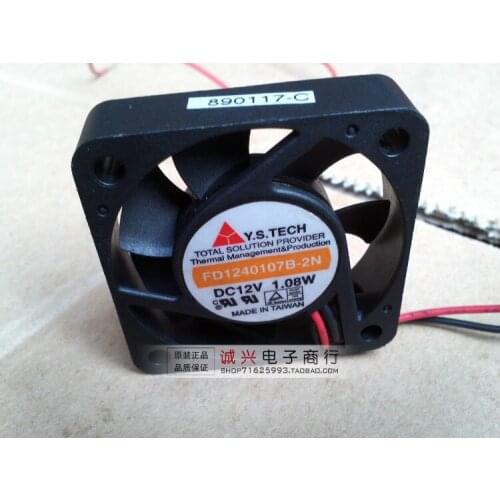 For y.s.tech 4cm4010 cooling fan 1.08w fd1240107b-2n