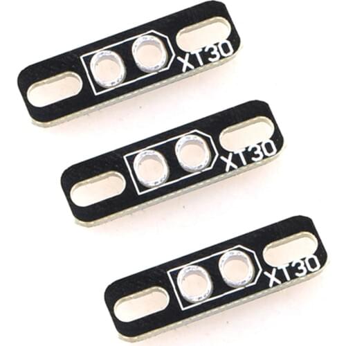 F19121-3/3 JMT PCB Welding Board Plate Fixed Seat Connector Holder Mount for XT30 XT60 XT90 DIY FPV Multicopter Racing Drone 250