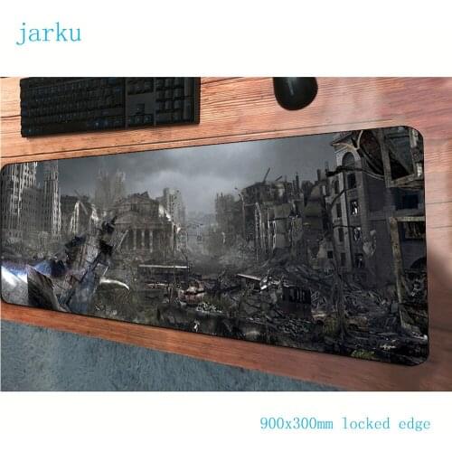 Metro 2033 mouse pad 900x300mm mats Customized Computer mouse mat gaming accessories Personality mousepad keyboard games gamer