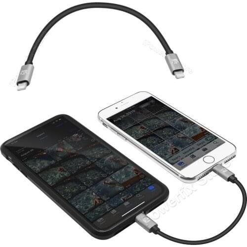 Lightning To Lightning OTG Applies To Apple iPhone12 Data Migration New Old Mobile Phone Photo Synchronization Machine AppiOS14