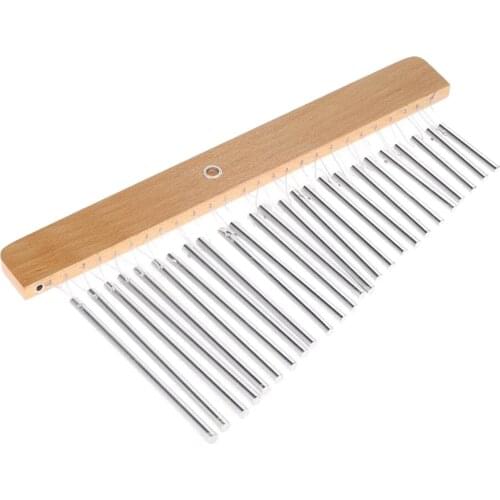 25-Tone Bar Chimes 25 Bars Single-row Musical Percussion Instrument Suitable for Enhancing Choir Music Gifts