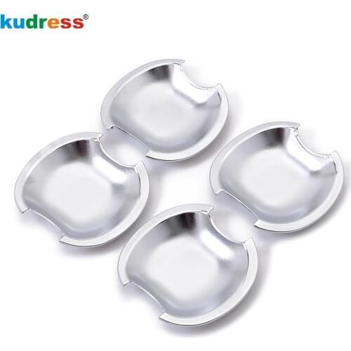 Door Handle Bowl Cover Trim For Suzuki Swift 2006-2011 Chrome Car Styling Door Decoration Cover Sticker Moulding Accessories