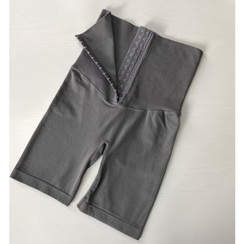 Slim Fit High Waist Yoga Sport Shorts Hip Push Up Women Plain Soft Nylon Fitness Running Shorts Tummy Control Workout Gym Shorts