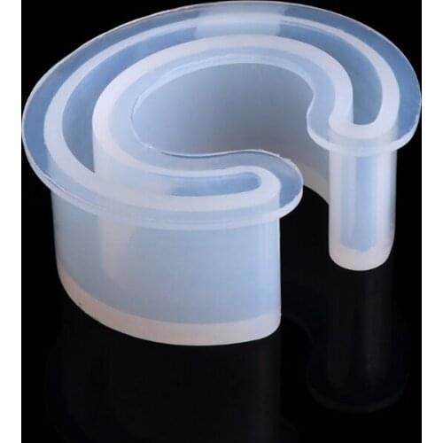 Open Cuff Silicone Mold Jewelry Making Bracelet Bangle Mould For Resin Flower DIY