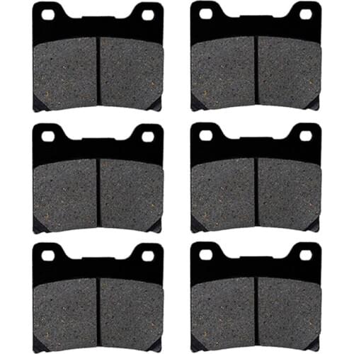 Motorcycle Front and Rear Brake Pads for YAMAHA XVZ 12 Venture Royale 1985 VMAX V-MAX VMX 12 1985-1992