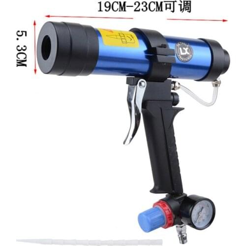 310ml 400ml 600ml handheld mini air portable glass caulking silicone gun,Pneumatic glue glass gun