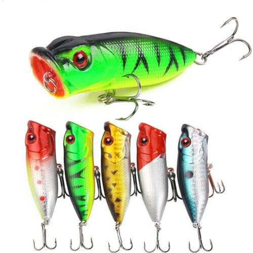 Popper fishing lure jigging lure Jig Light Jointed Vibrations water Attractive Splash water 7cm/13g