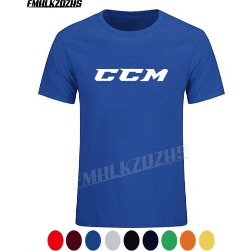 CCM mens high-quality brand summer cotton short-sleeved shirt, fashionable hip-hop creative T-shirt tshirt Tee H70