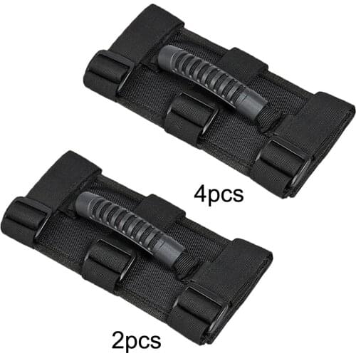 Roll Bar Grab Handles Grip Handle for Jeep Wrangler CJ YJ TJ JK JK JL, Load 400 Lb