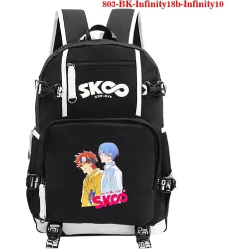 SK8 The Infinity Reki Kyan Langa Miya Cherry Anime School Bag Cosplay Student Backpack Storage Bag School Stationery Backpack