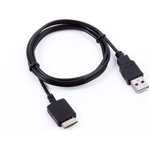 USB PC/DC Charger+Data SYNC Cable Cord For Sony MP3 Player NWZ-S644 F NWZ-S616 F