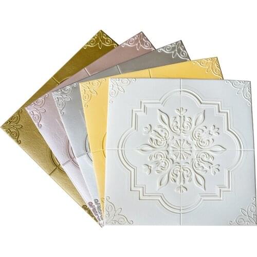 Waterproof TV Background Self adhesive Wallpapers solid 3D Wall Sticker Living Room Wallpaper Mural Bedroom Decoration Stickers