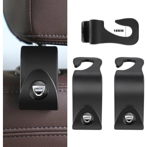 1Pcs Clips Car Seat Hook Auto Fastener Accessries For Dacia Duster Logan Sandero Stepway Lodgy Dokker Auto styling