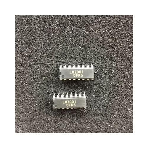 10pcs/lot LM7001 7001 DIP-16 In Stock