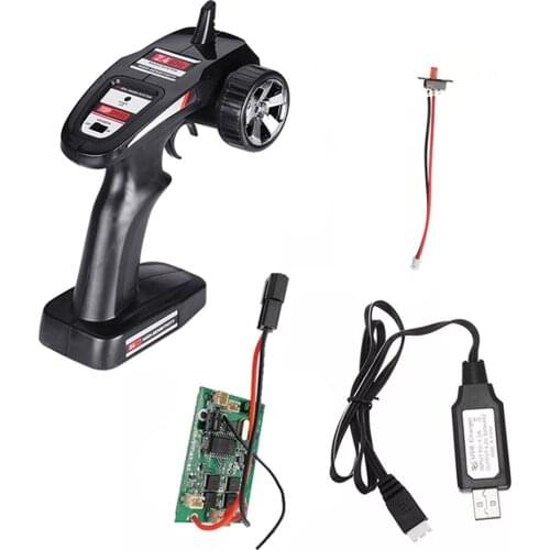 2.4G Dual Drive Remote Controller Circuit Board Set DIY for RC Tank RC Truck Accessories