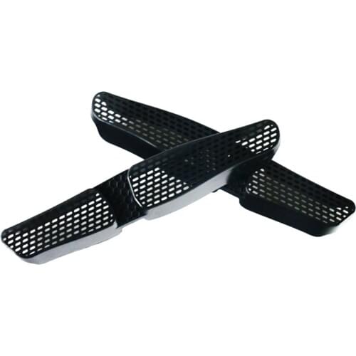 2pcs/set Car Vent Outlet Covers For Volkswagen VW Golf 7 MK7 Passat B8 2015-2018 Rear Seat AC Heater Air Conditioner Duct Grille