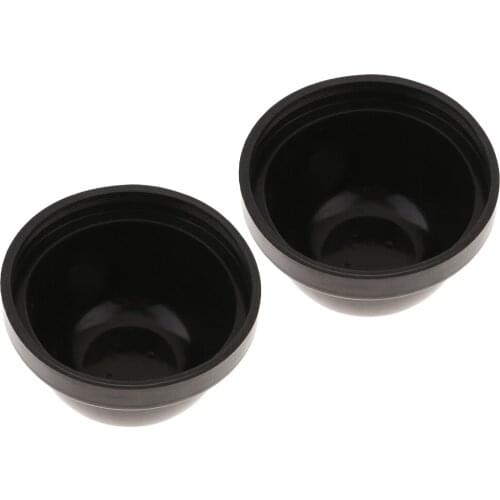 2X Universal Rubber Housing Seal Dust Cap Cover LED Headlight Bulbs 80X55mm