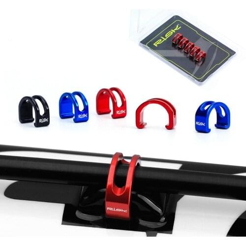 5Pcs/Set Bike Bicycle MTB C-Clips Buckle Hose Brake Line Gear Cable Housing Guide Brake Deduction Bicycle Accessory Cables