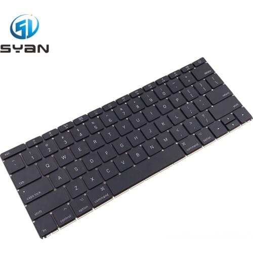 A1534 keyboard for Macbook 12 inches laptop EMC 2746 EMC 2991 EMC 3099 keyboards 2016 2017