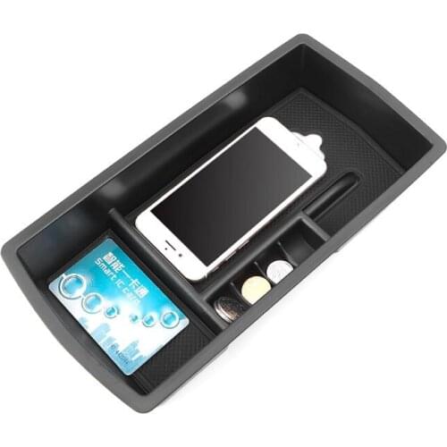 Center Console Organizer Tray Armrest Storage Box For Peugeot 3008 3008GT 5008 2017 2018 87HE