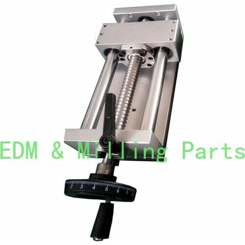 CNC Manual XYZ Axis Sliding Table Linear Rail Stage SFU1605 BallScrew L130mm