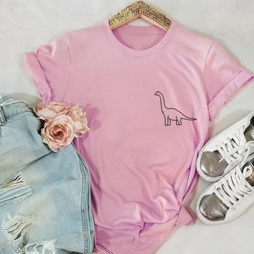 2021 New Cotton Harajuku Little Cartoon Printed Tshirt Short Sleeve Tops & Tees Fashion Summer Casual T Shirt Kawaii Clothes