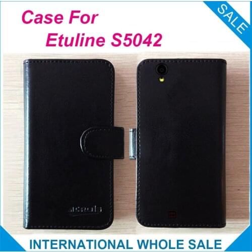 Hot! 2016 Etuline S5042 Case High Quality Factory Price Flip Leather Exclusive Cover For Etuline S5042 Case tracking number