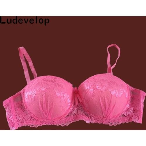 Ludevelop Women Sexy Bras,Black Red Blue Green Underwear Soutien Gorge lace bralette girls fashion bra,push up bra of women