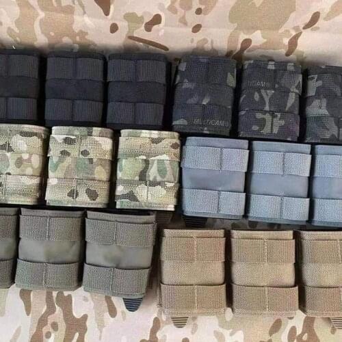 Mag Pouch Triple Mag Pouch 5.56 + 5.56 + 5.56 Tactical Magazine Pouch Nylon Triple Mag Bags Holder Pocket