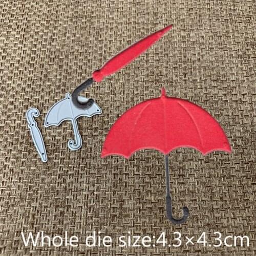XLDesign Craft Metal Cutting Dies Switch umbrella decoration Scrapbooking Paper Card Craft Album DIY Embossing Die Cuts