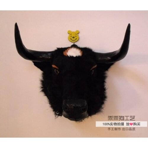 Simulation cute black tau 35x28x32cm model polyethylene&furs tau model home decoration props ,model gift d860