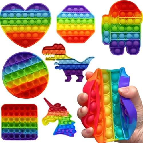 The Puzzle Desktop Toy Mental Arithmetic Desktop Decompression Educational Toy Relief Stress Silicone Child Fidget Toy Unzip