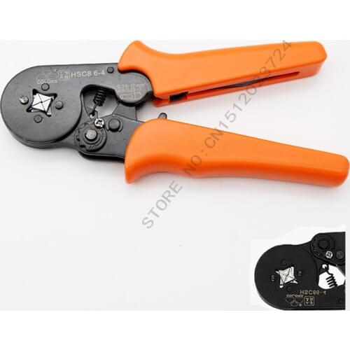 Crimping Tool HSC8 6-4 sleeve pliers European type pipe wrench Automatic adjustmen Apply between 0.25-10 square millimeters