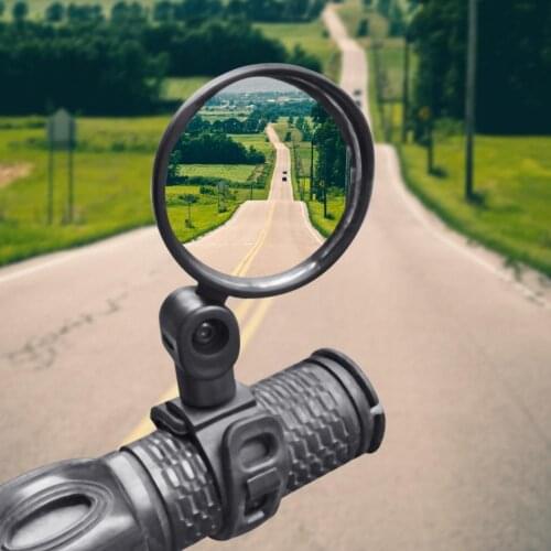Adjustable 360 Degrees Rotation Handlebar Rear View Mirror Reflector for MTB Mirror Reflector