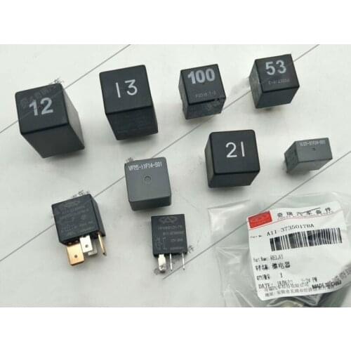 Flash relay for Chery QQ S11 QQ6 Jaggi Fulwin2/Celer Tiggo Air conditioner wiper headlight relay